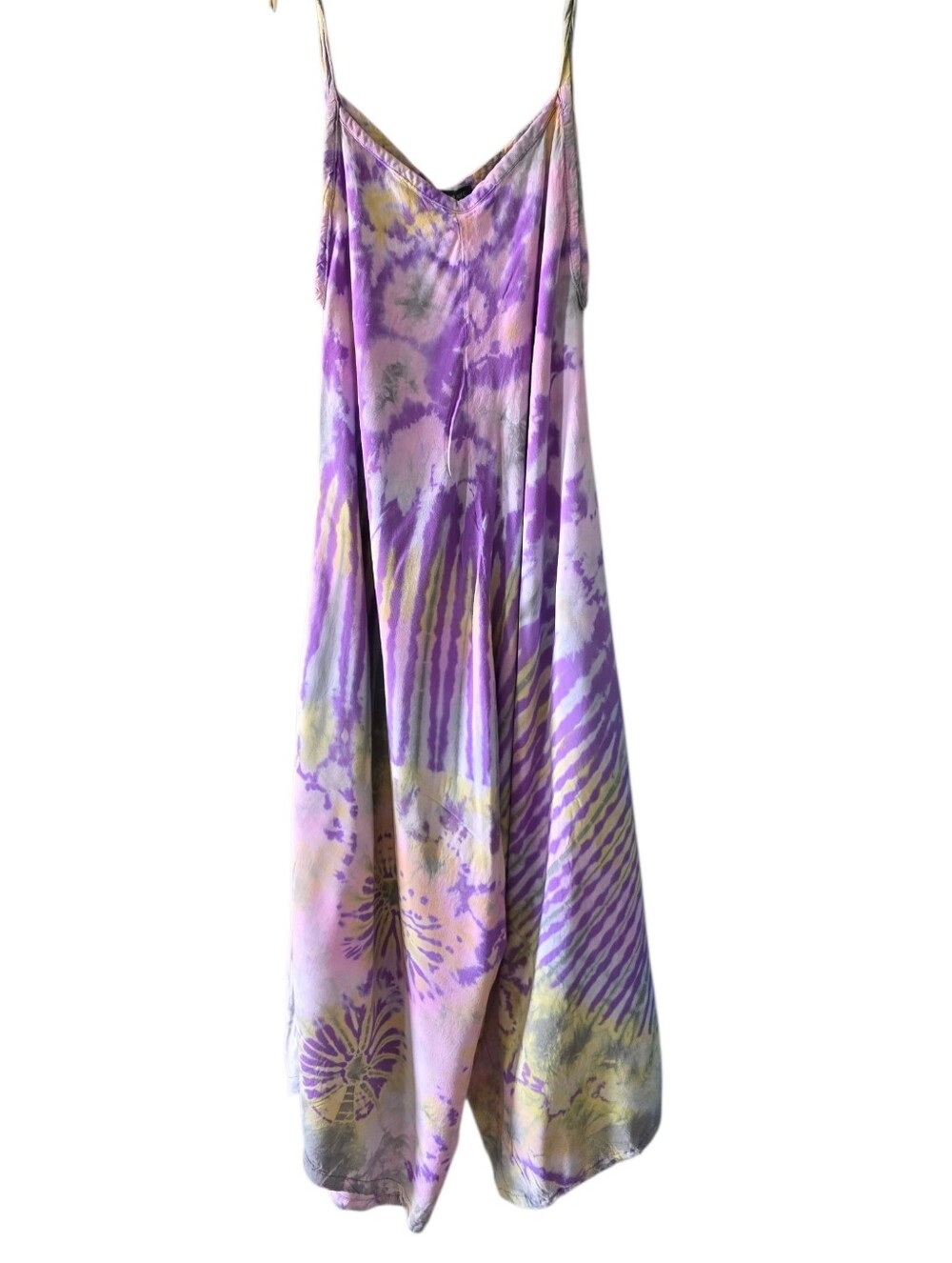 Kathmandu Pastel Colored Tie Dye Jumpsuit Size Small
